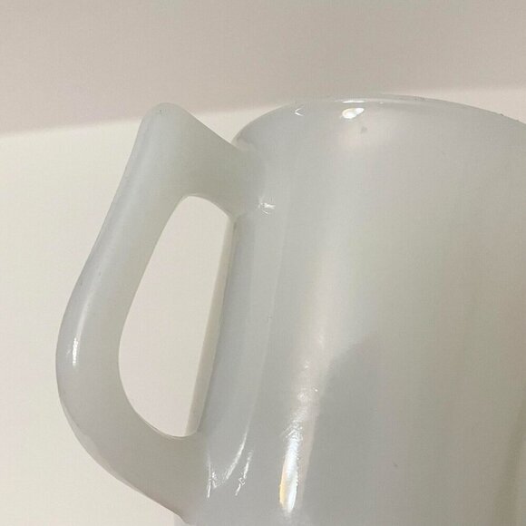 Vintage Walt Disney World Productions Nurse Milk Glass Coffee Mug Flaws - Picture 13 of 16